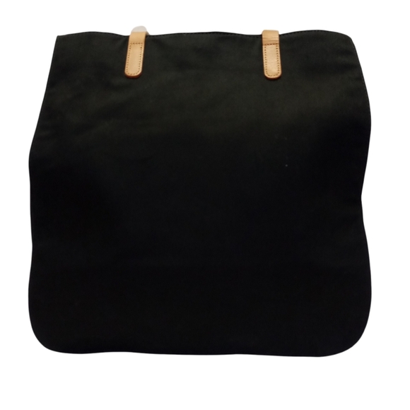 Pottery Kids Classic Black and Leather Tote - Picture 3 of 8